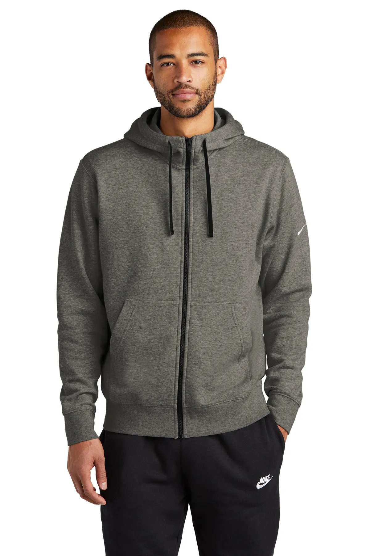 Nike Club Fleece Sleeve Swoosh Full-Zip Hoodie NKDR1513