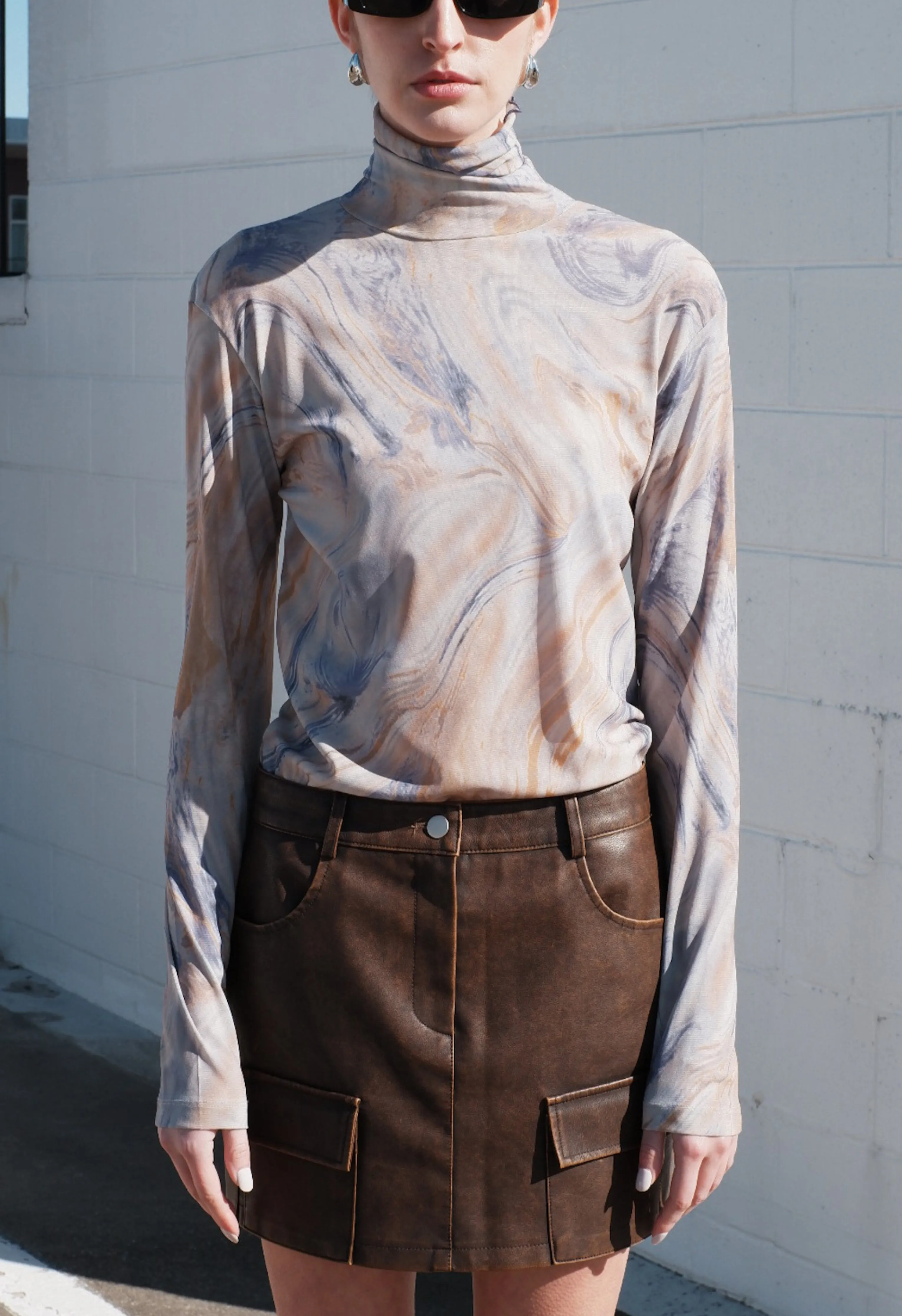 Ocean Jasper Turtleneck