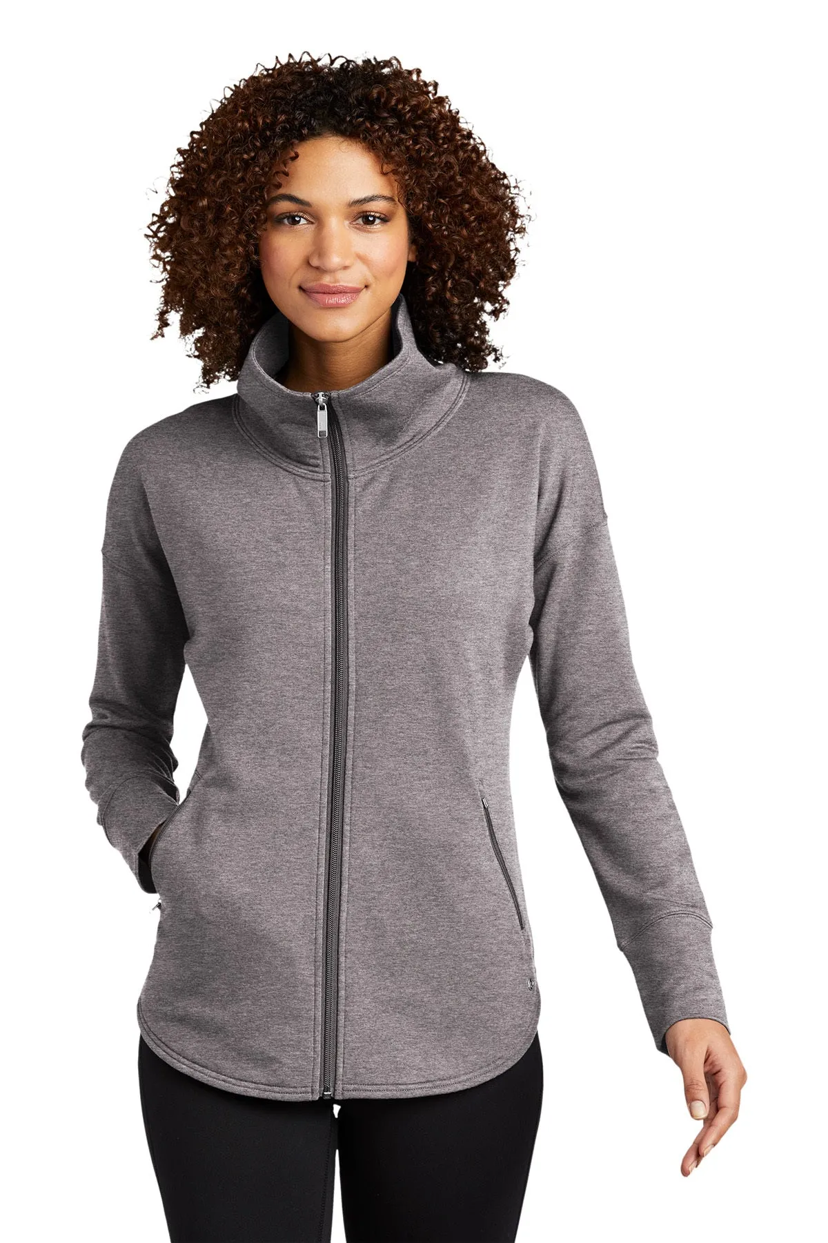 OGIO Ladies Luuma Custom Fleece Jackets, Petrol Grey