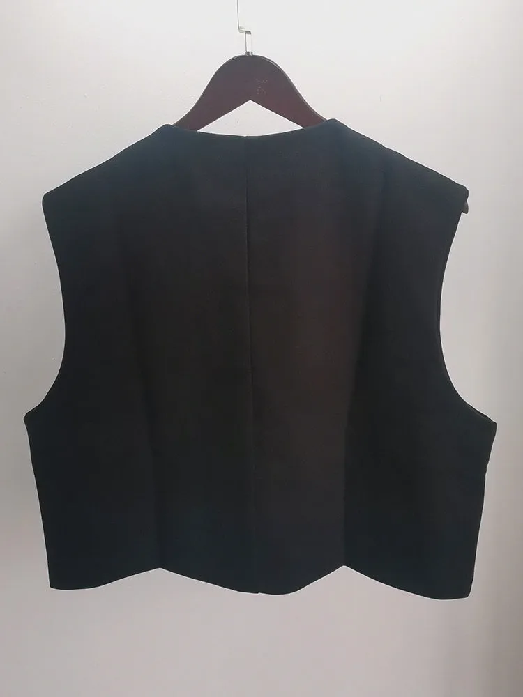 Onyx Buckle Closure Only Vest