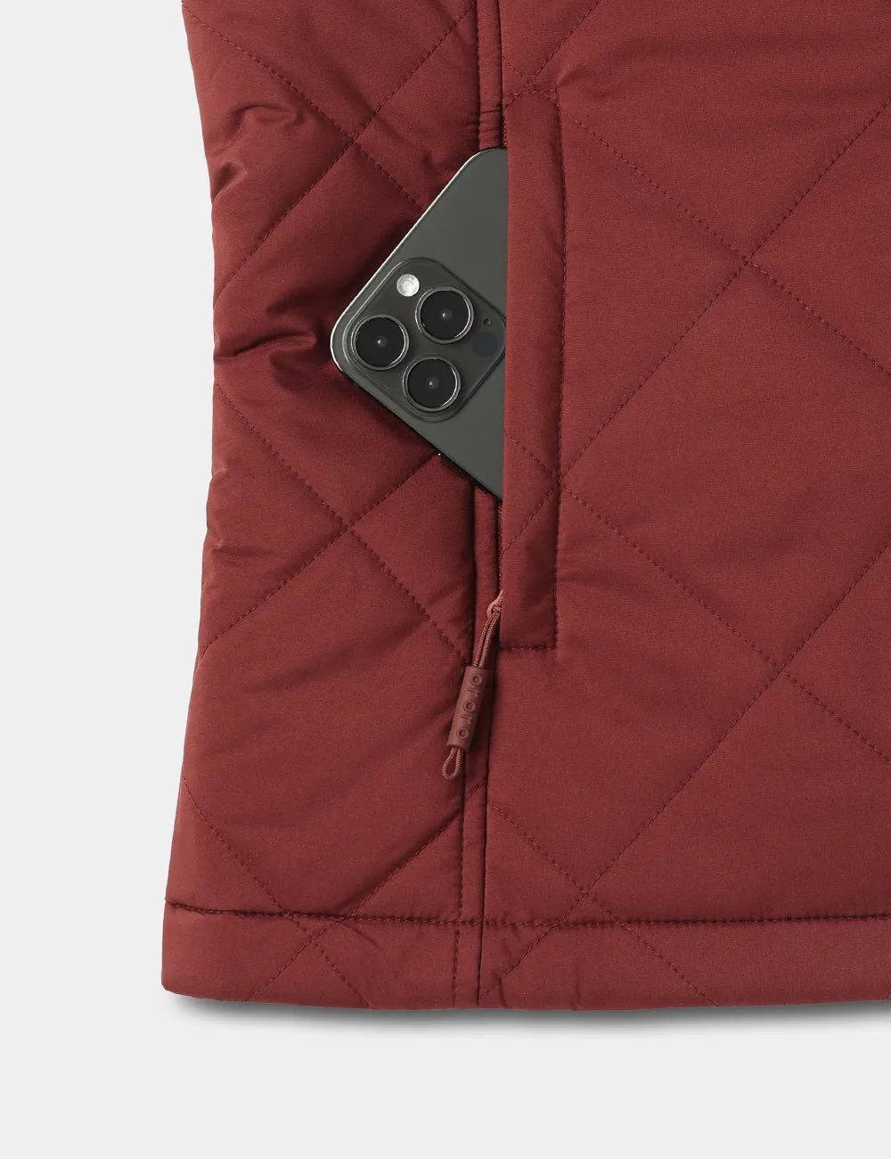 (Open-box) Women's Heated Quilted Vest (Battery Set Not Included)