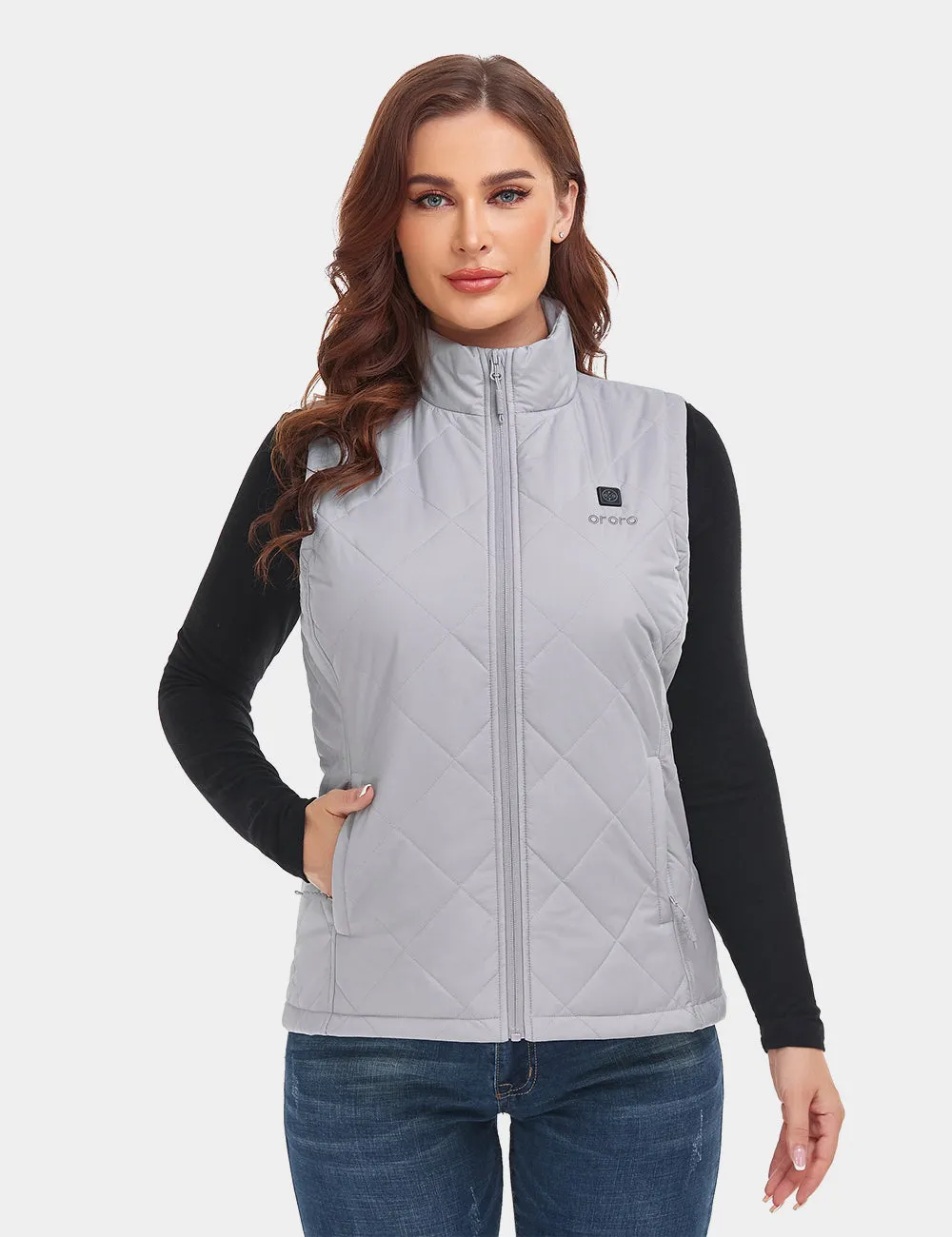 (Open-box) Women's Heated Quilted Vest (Battery Set Not Included)