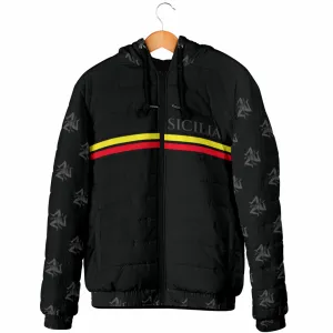 Padded Hooded Jacket - Sicily