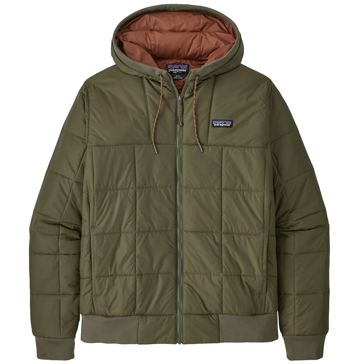 Patagonia Box Quilted Hooded Zip Jacket