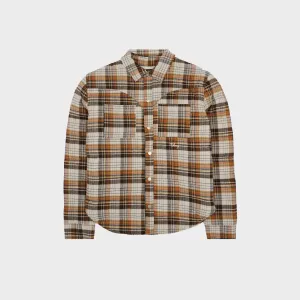 Quilted Flannel Shirt Jacket (Mojave)