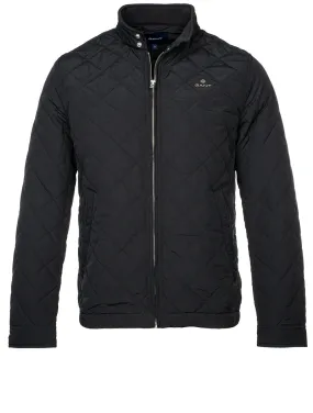 Quilted Windcheater Black