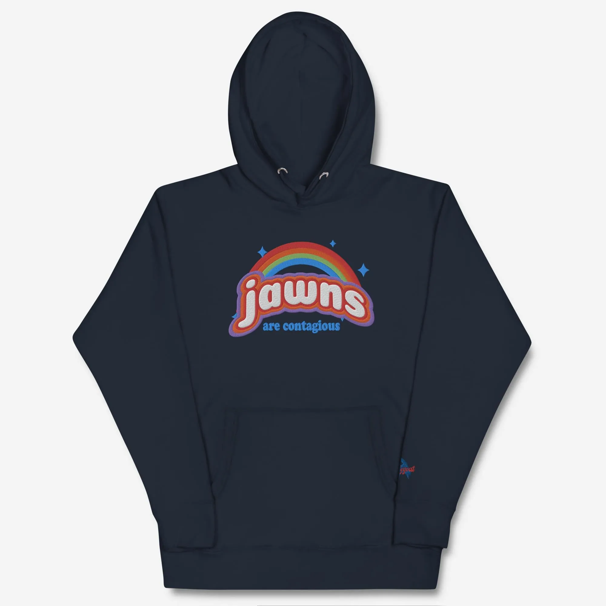 "Jawns Are Contagious" Embroidered Hoodie