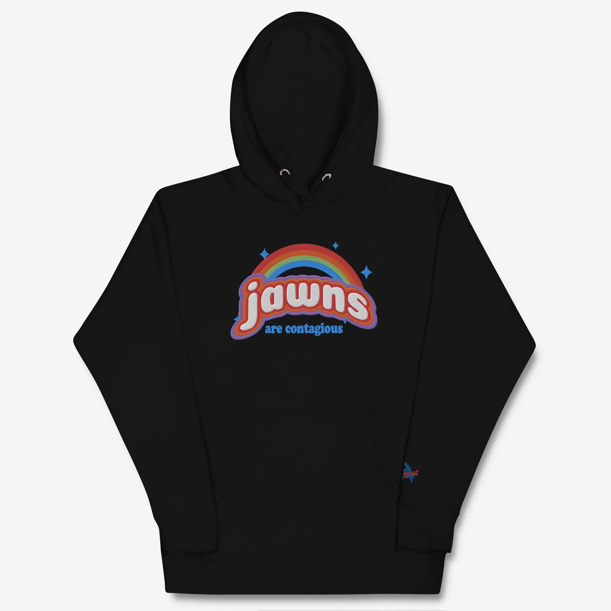 "Jawns Are Contagious" Embroidered Hoodie