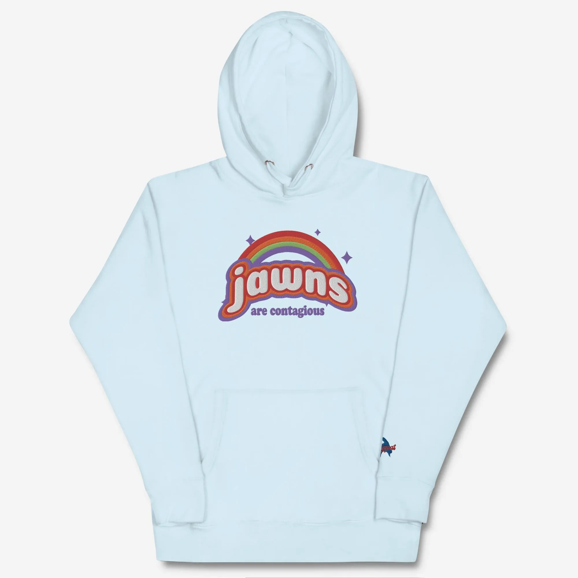 "Jawns Are Contagious" Embroidered Hoodie