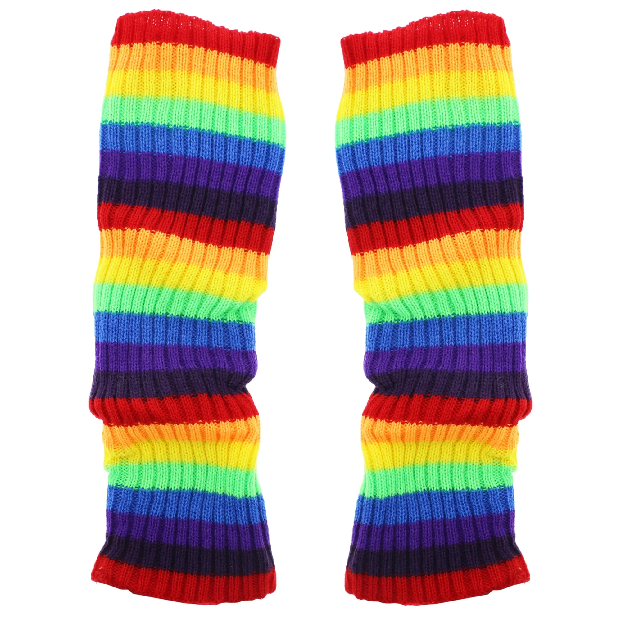 Rainbow Leg Warmers