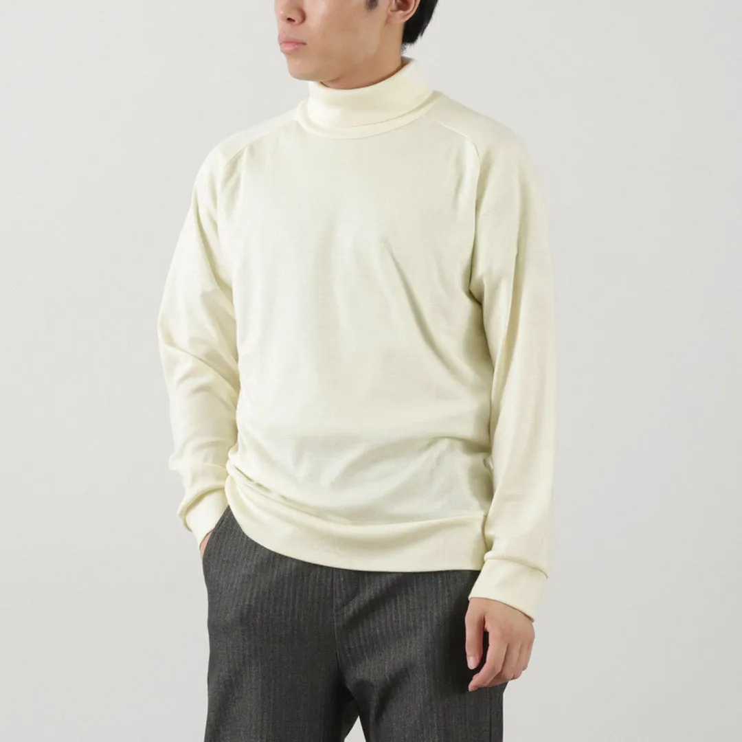 RE MADE IN TOKYO JAPAN / Dress Wool Jersey Turtleneck