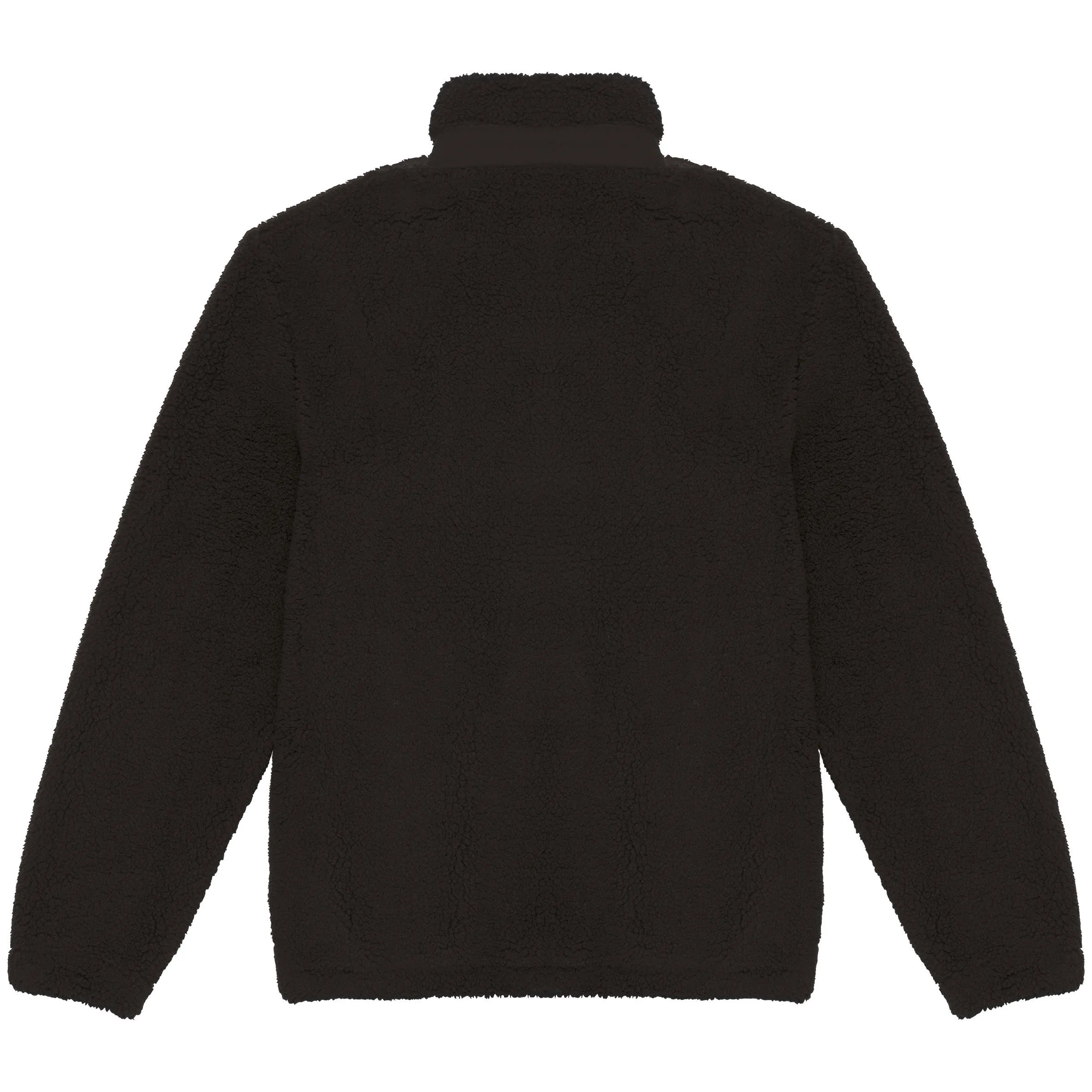 Recycled Unisex Sherpa Jacket - Black