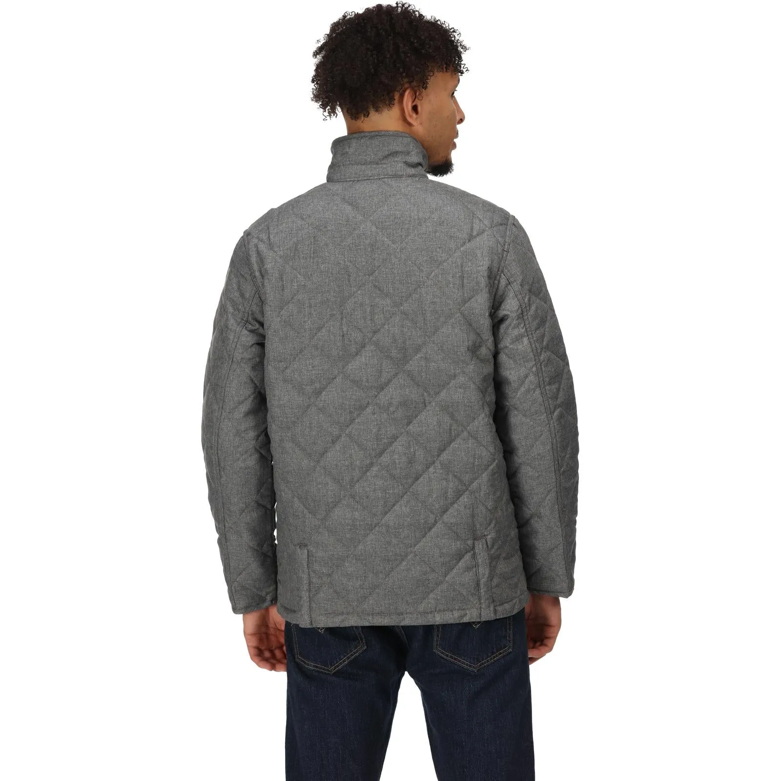 Regatta Mens Londyn Quilted Jacket - Navy