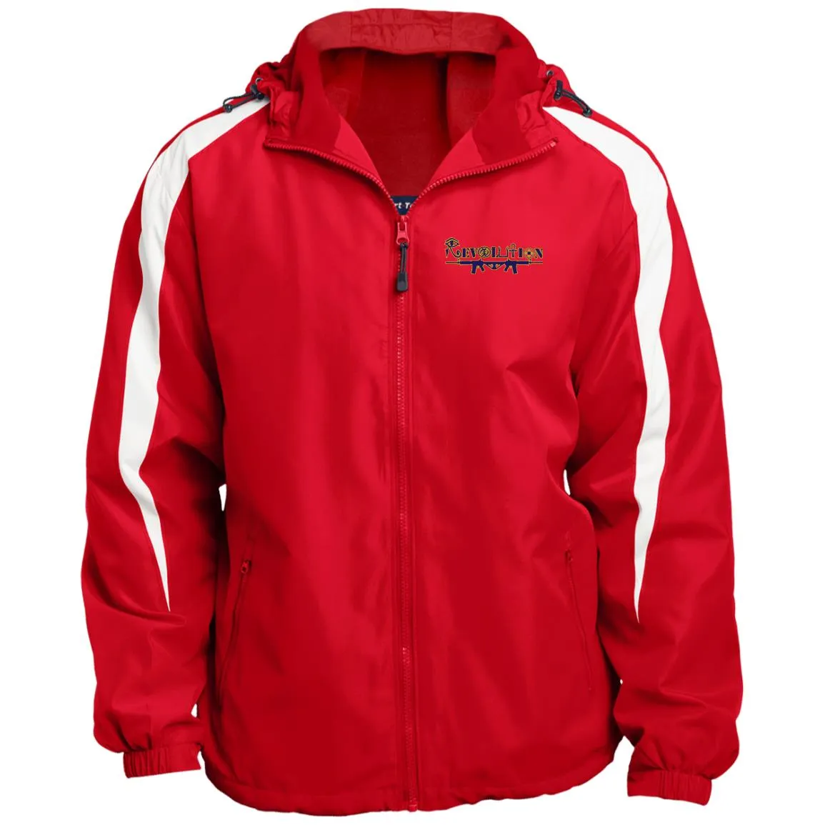 Revolutionality Fleece Lined Hooded Jacket