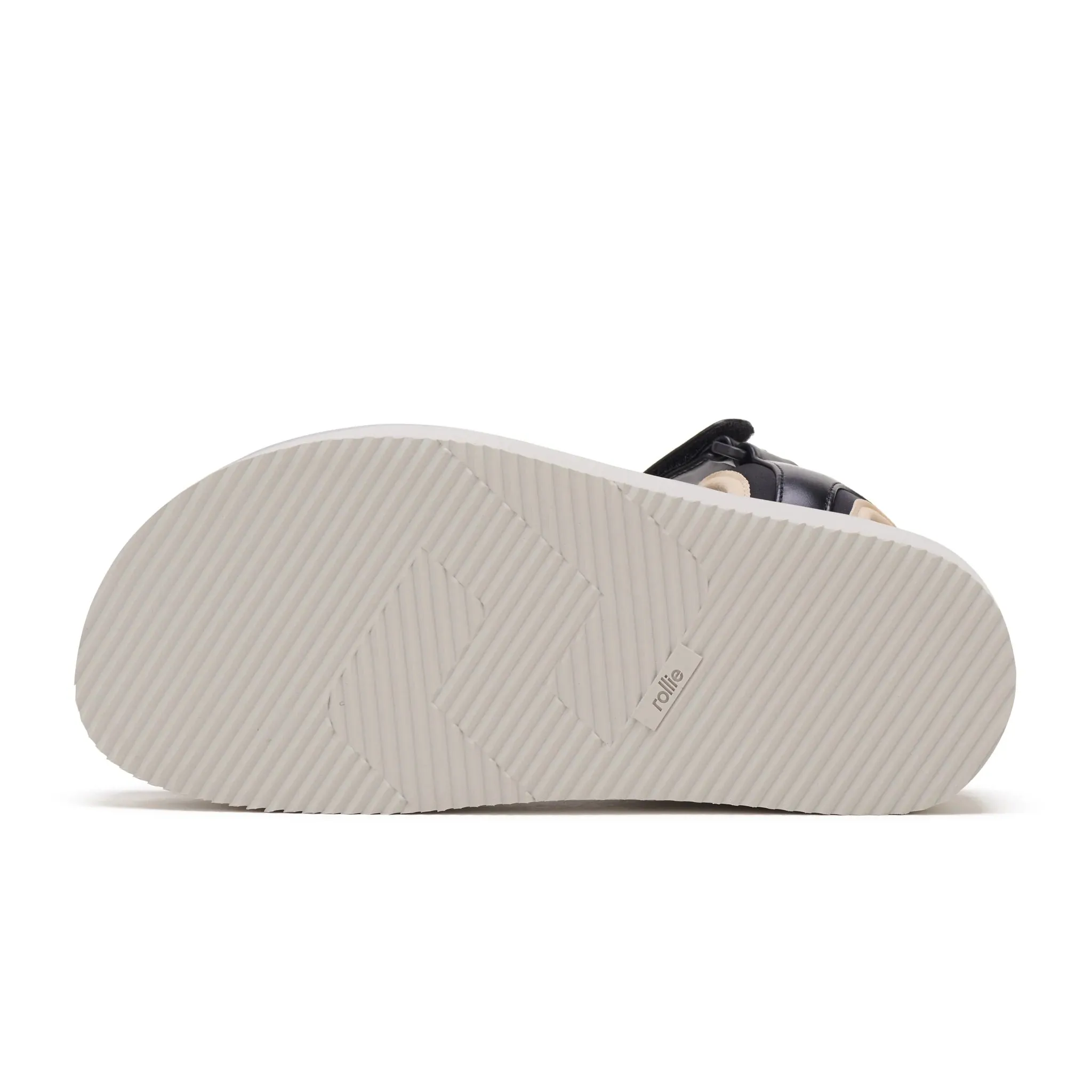 Rollie Ace Sandal Black/Latte