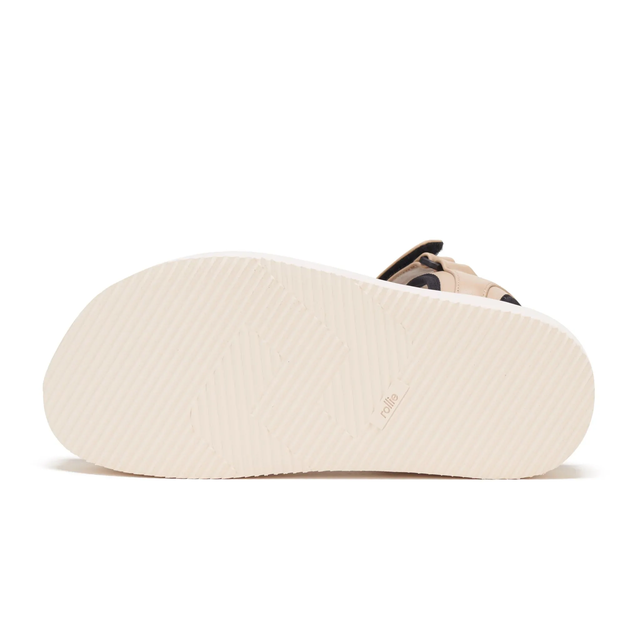 Rollie Ace Sandal Latte/Black