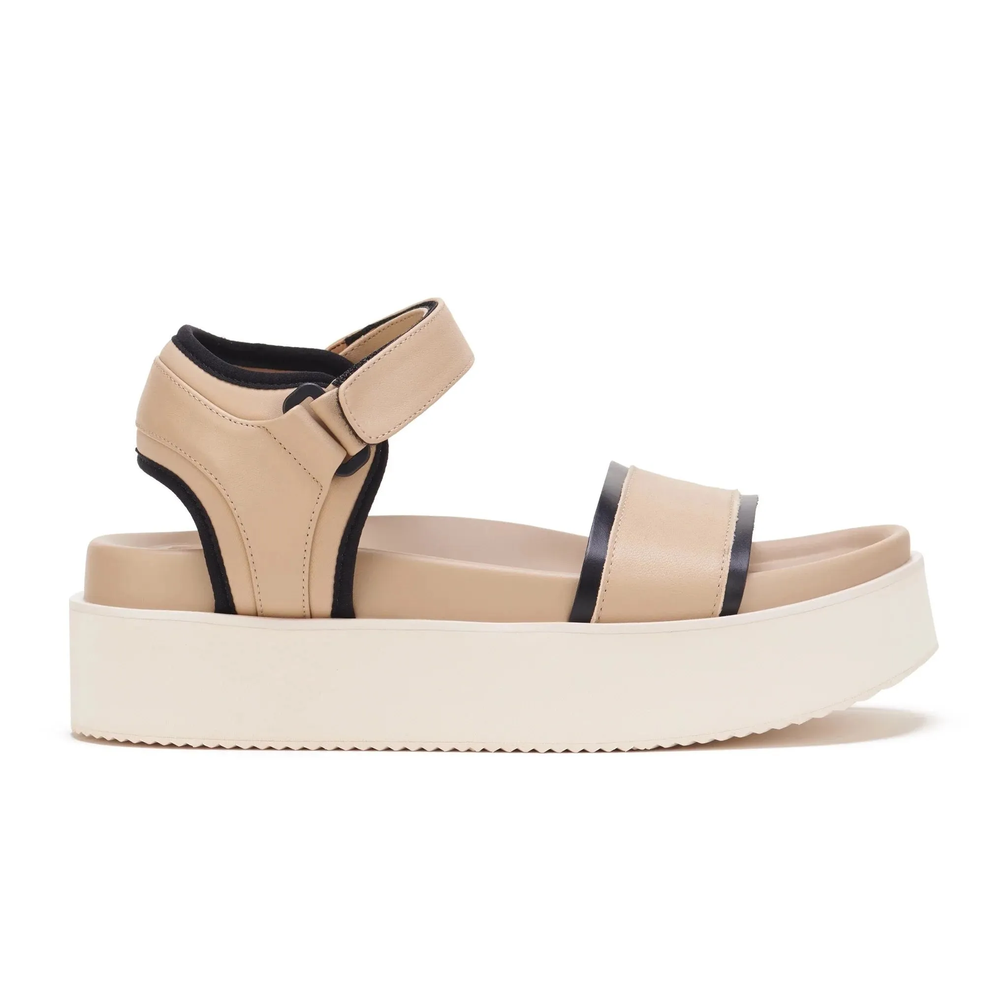 Rollie Ace Sandal Latte/Black