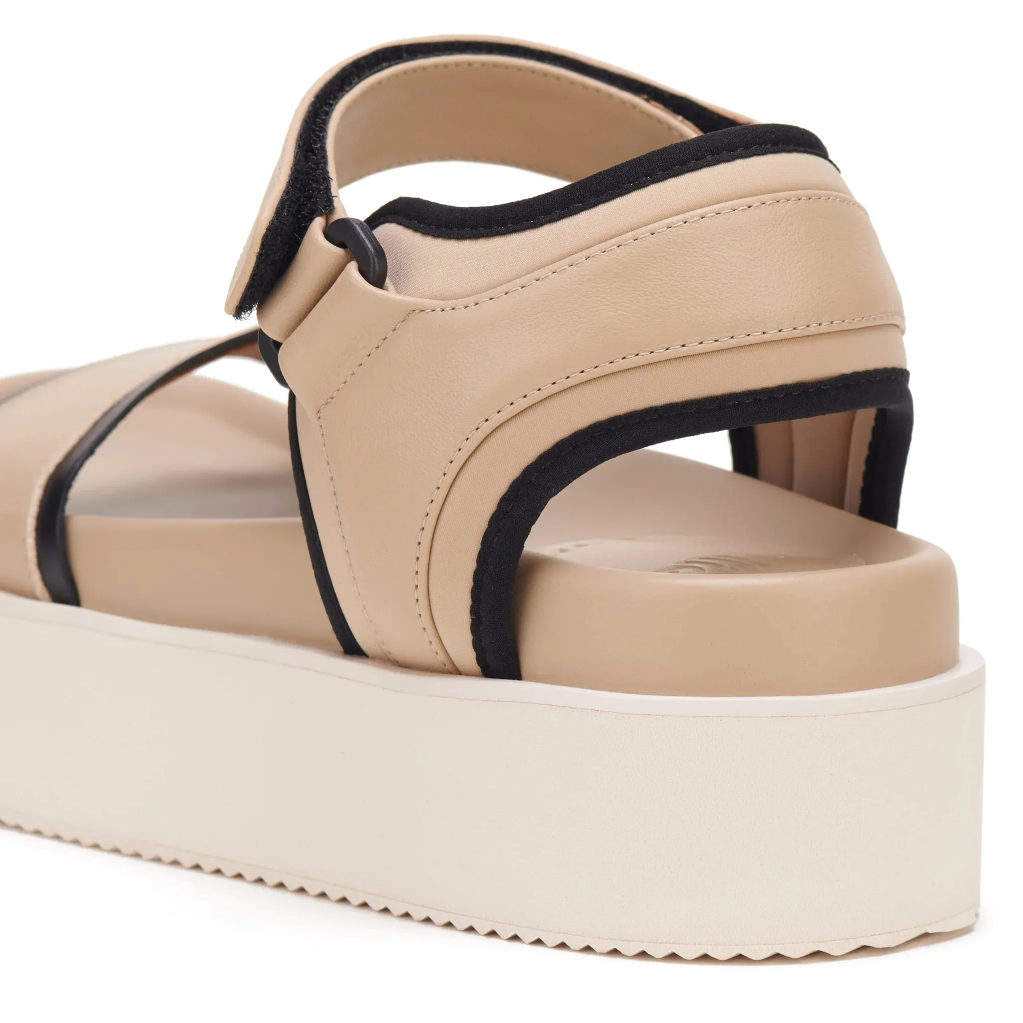 Rollie Ace Sandal Latte/Black