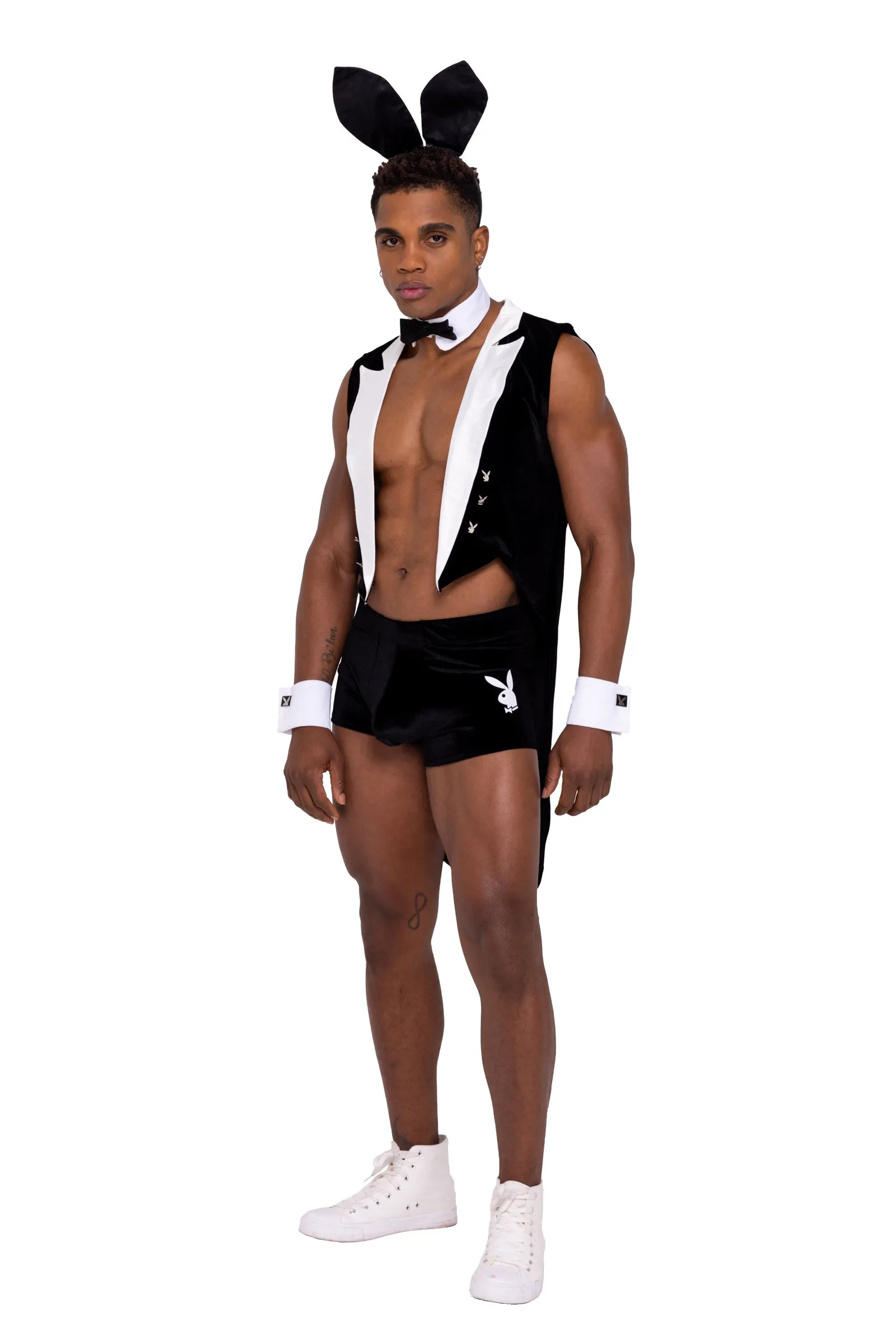 Roma 8PC Playboy Mens Tuxedo Bunny Costume