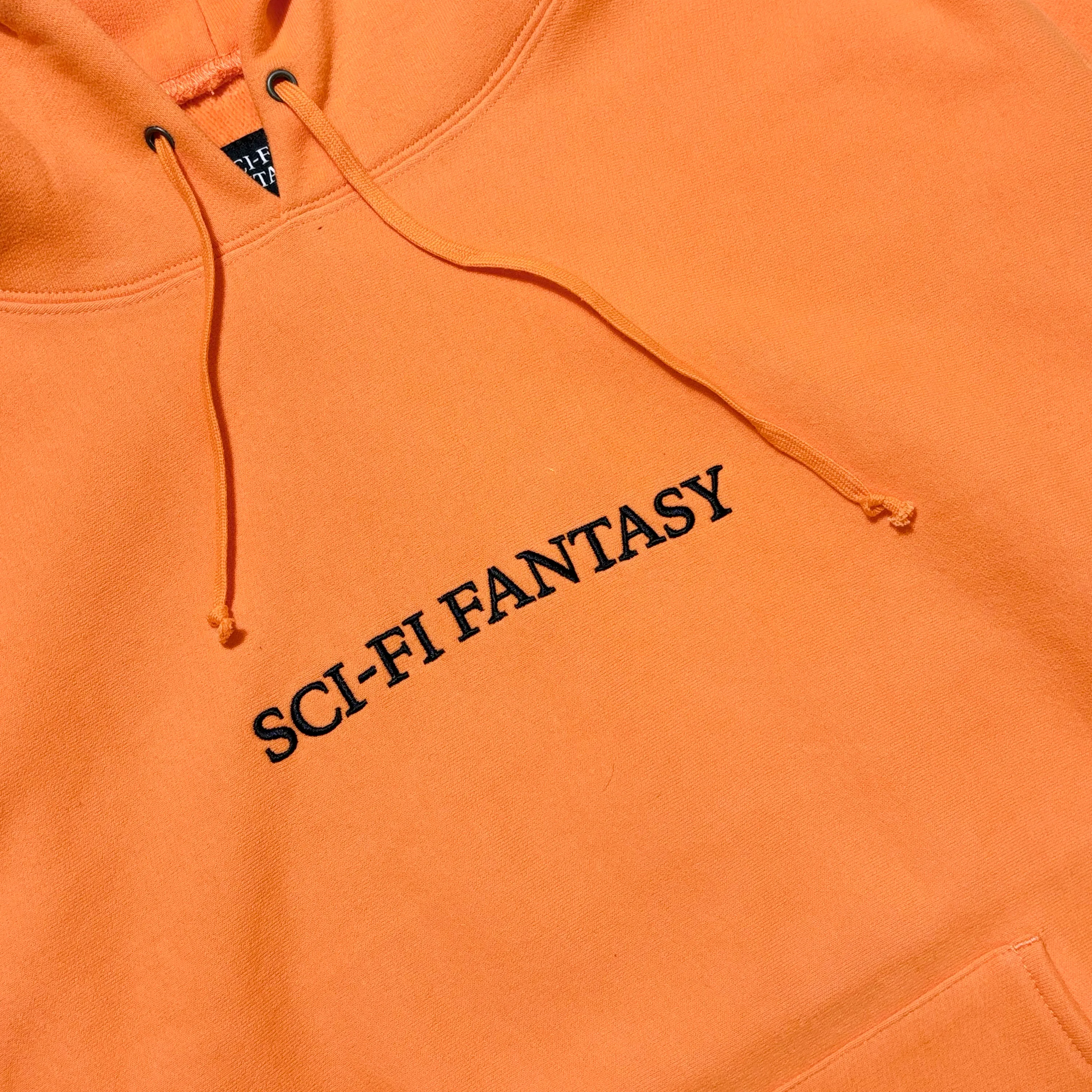 SCI-FI LOGO HOODIE - CANTALOUPE