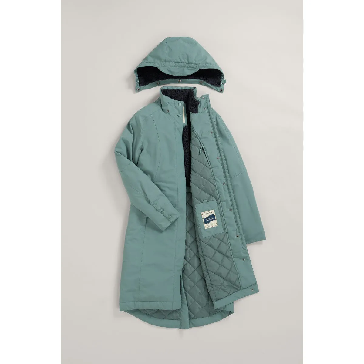 Seasalt Janelle Waterproof Raincoat Lichen