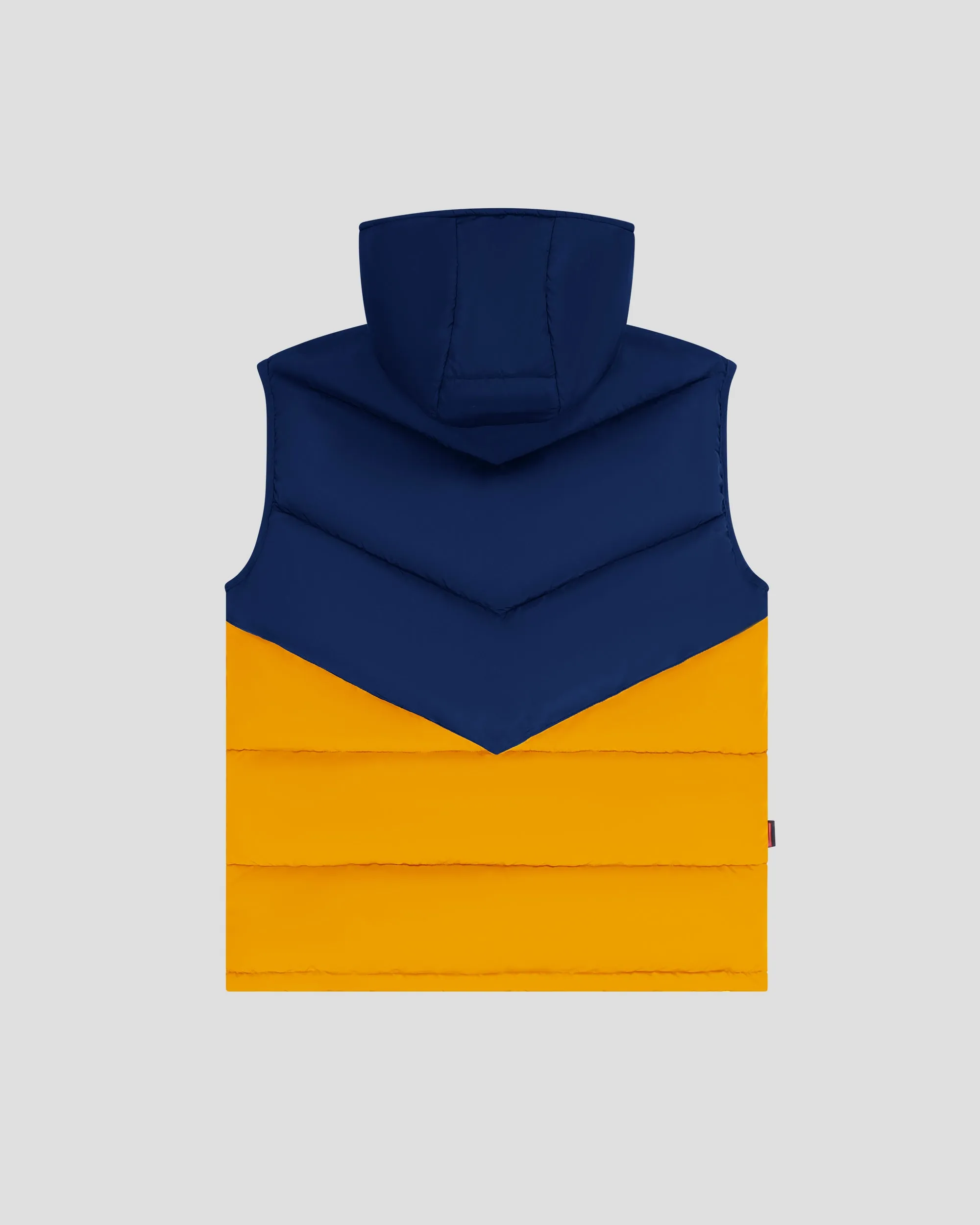 SG Puffer Vest - Mustard   Navy