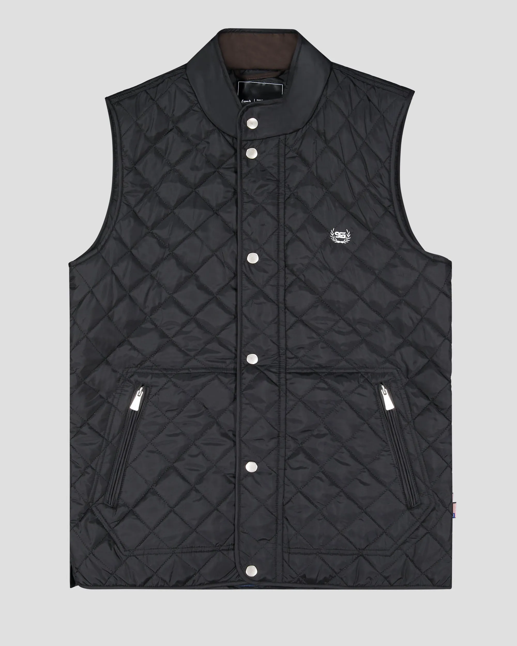 SG Quilted Vest - Black