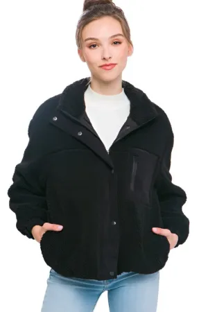 Sherpa Puffer Jacket