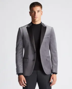 Slim Fit Velvet Jacket