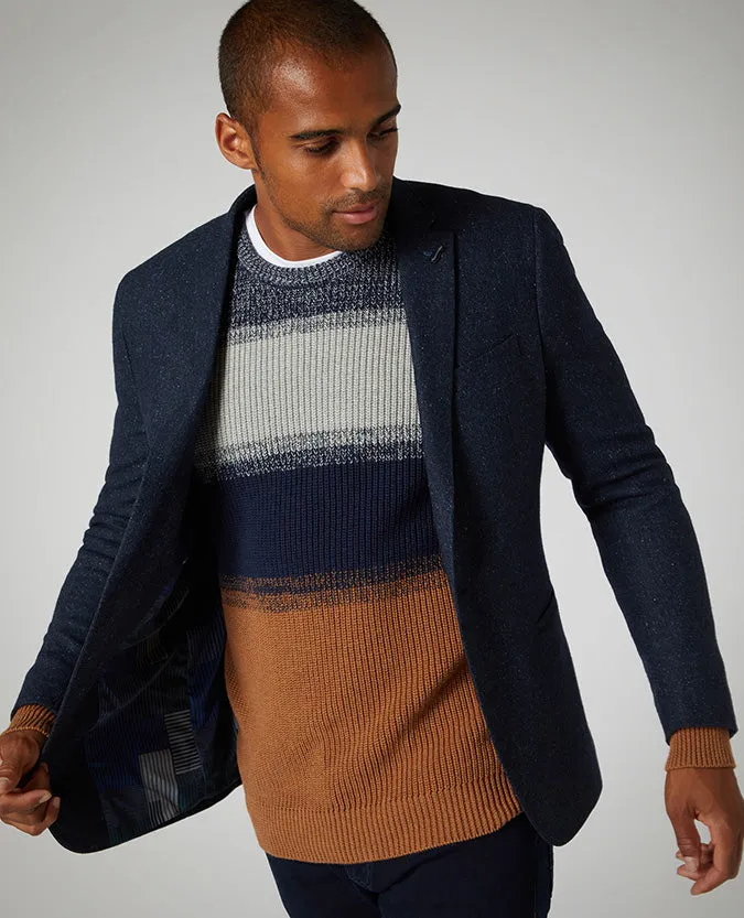 Slim Fit Wool Blend Jacket