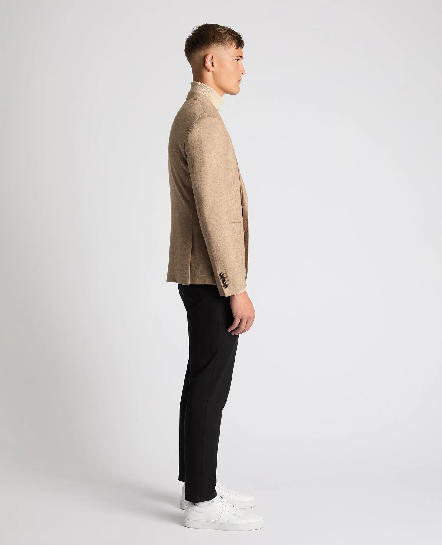 Slim Fit Wool-Blend Jacket