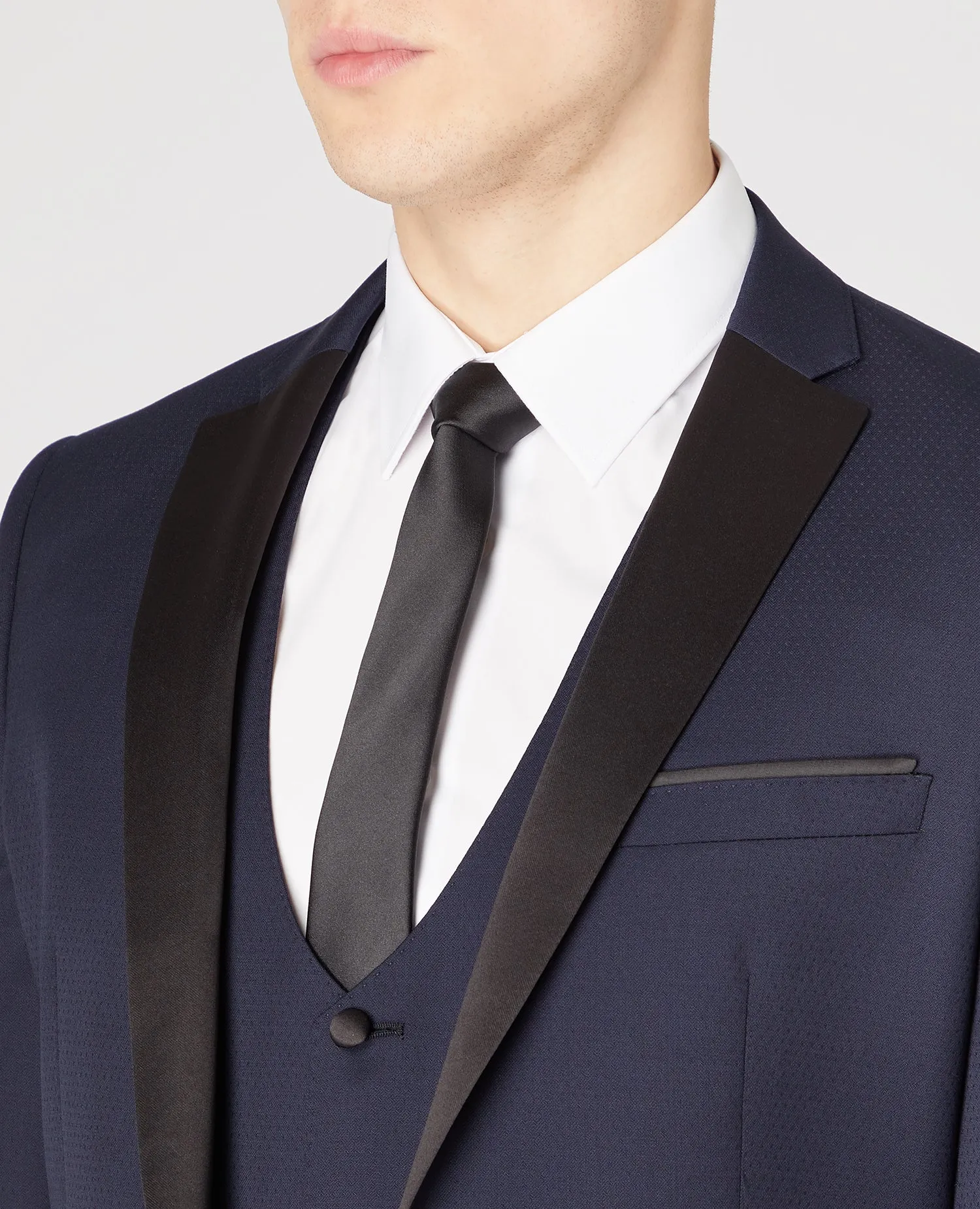 Slim Fit Wool-Rich Mix and Match Dinner Suit