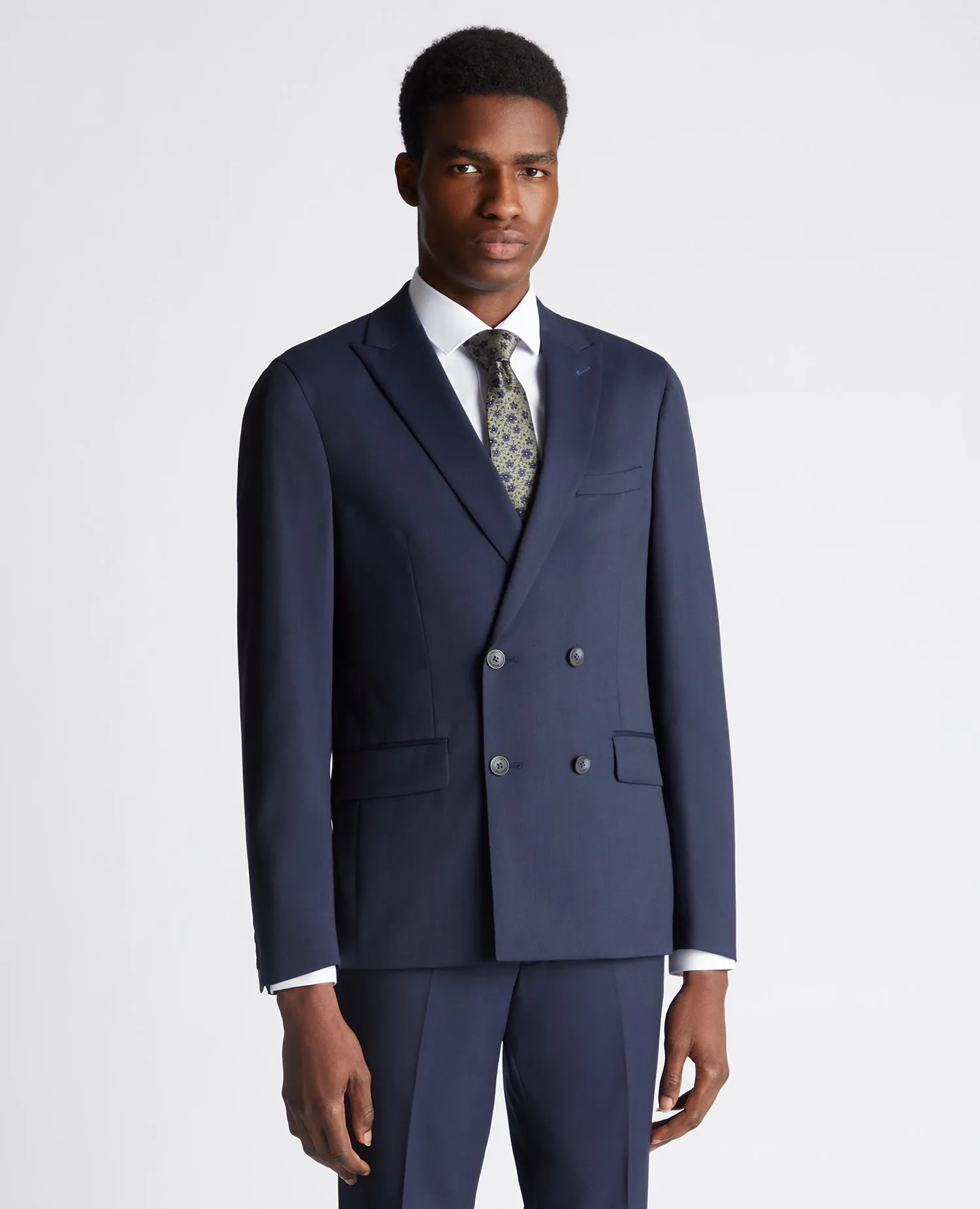 Slim Fit Wool-Rich Mix and Match Suit Jacket