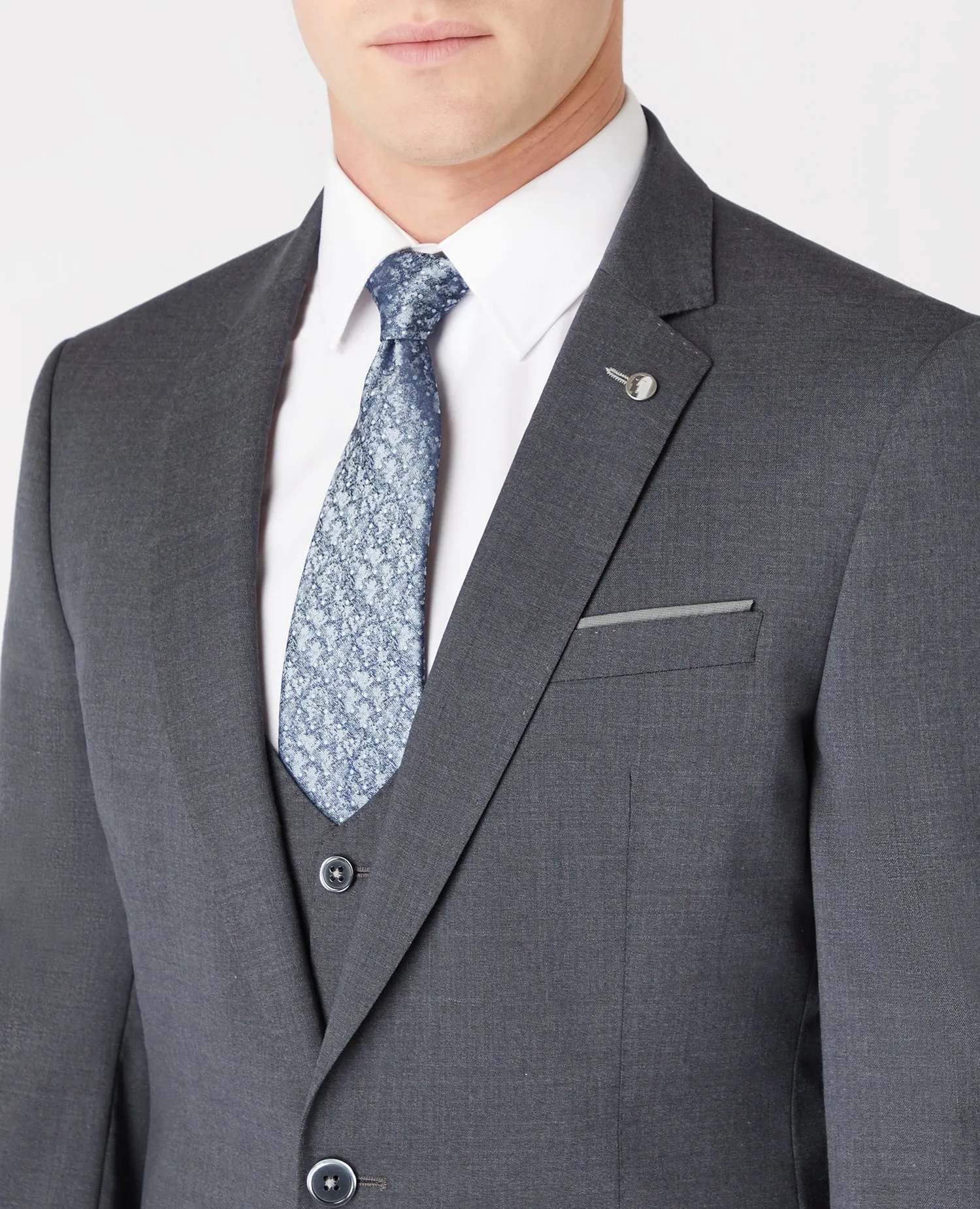 Slim Fit Wool-Rich Mix and Match Suit Jacket