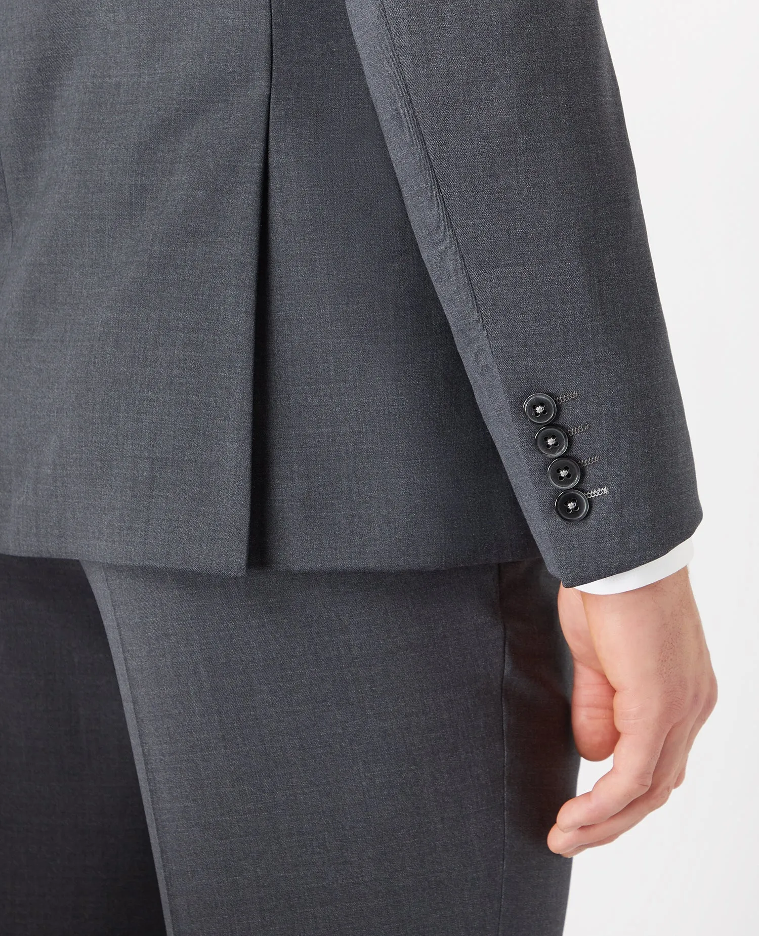 Slim Fit Wool-Rich Mix and Match Suit Jacket