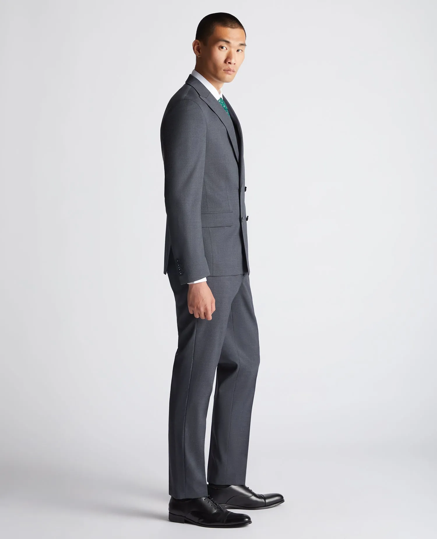 Slim Fit Wool-Rich Mix and Match Suit Jacket