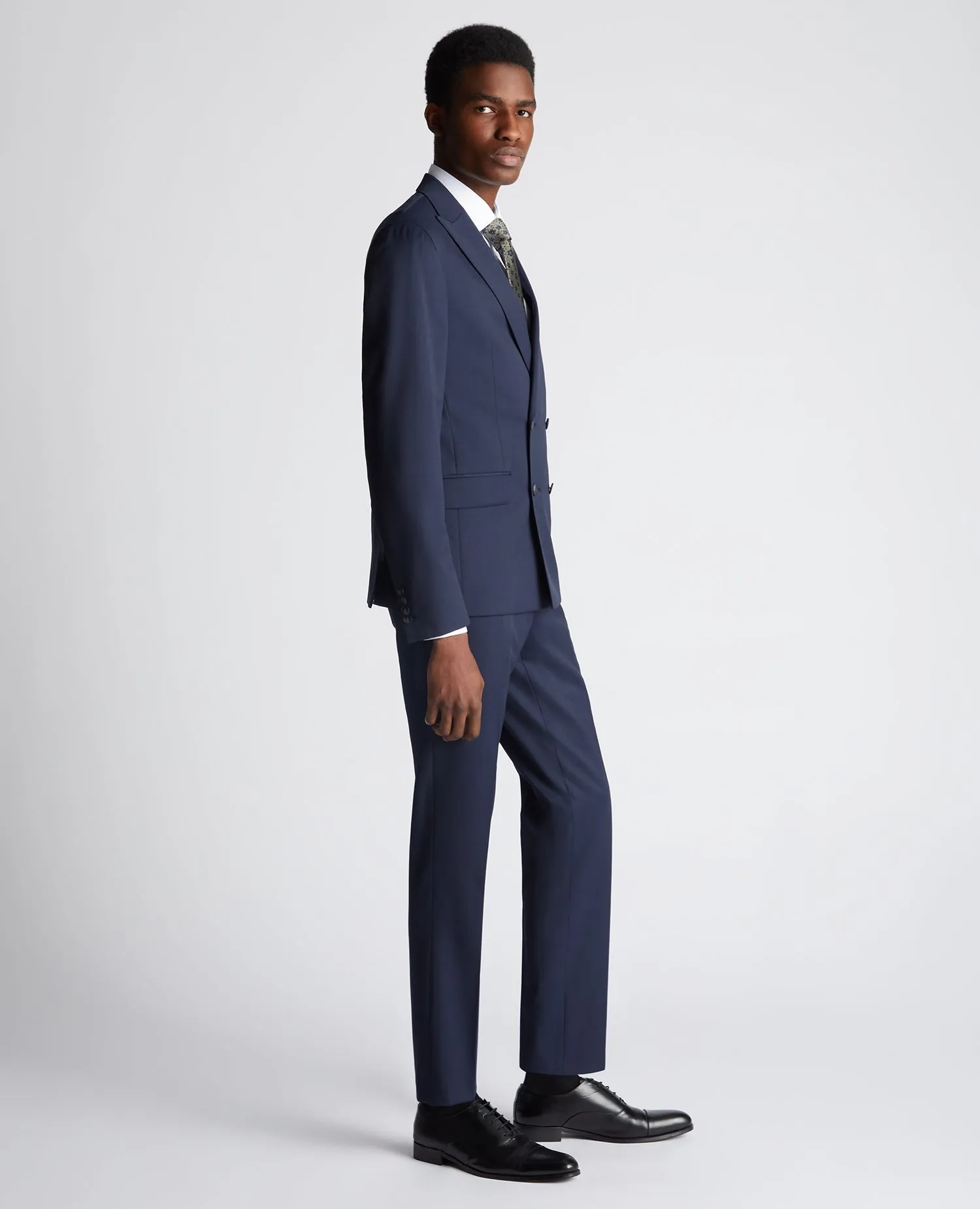 Slim Fit Wool-Rich Mix and Match Suit Jacket