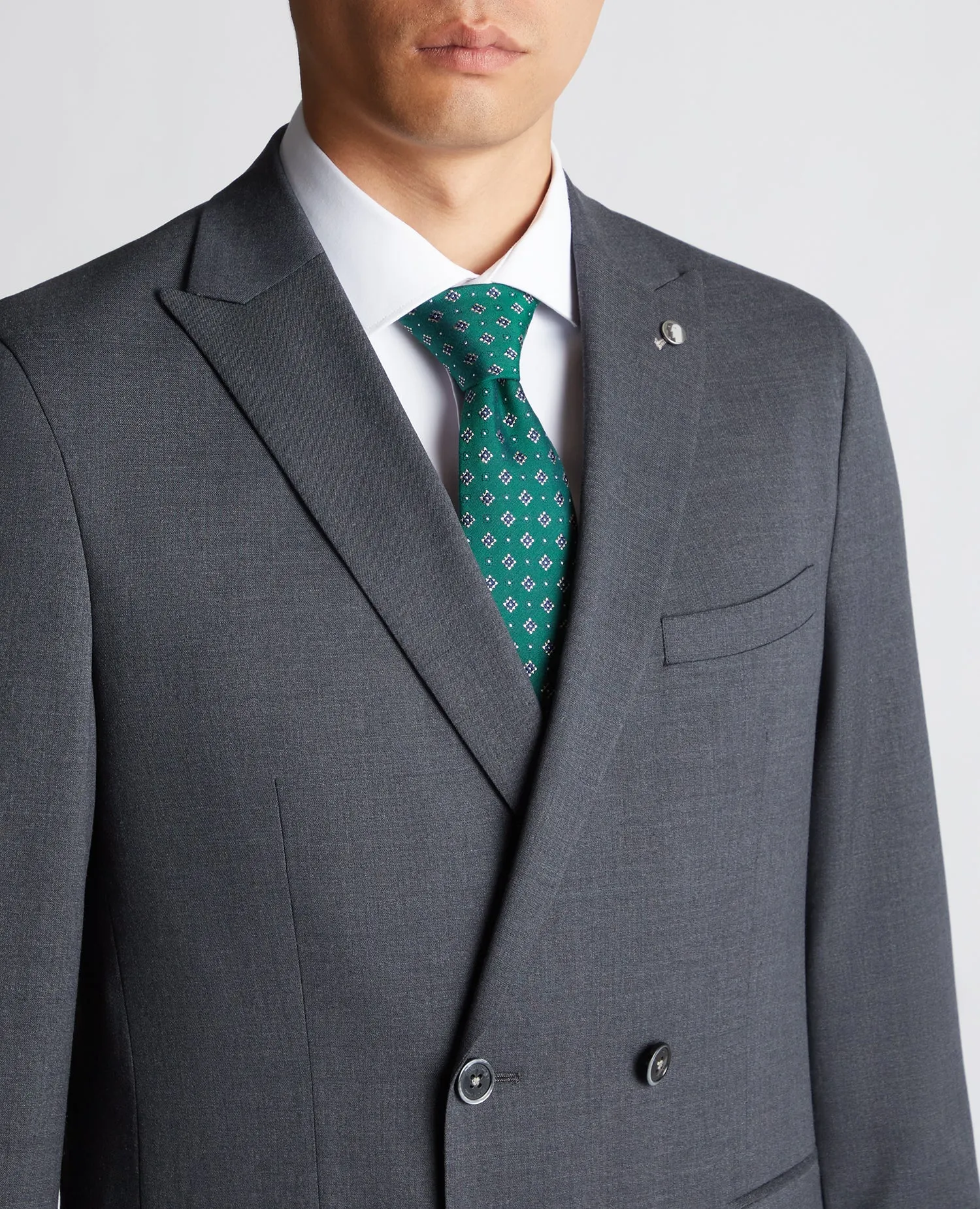 Slim Fit Wool-Rich Mix and Match Suit