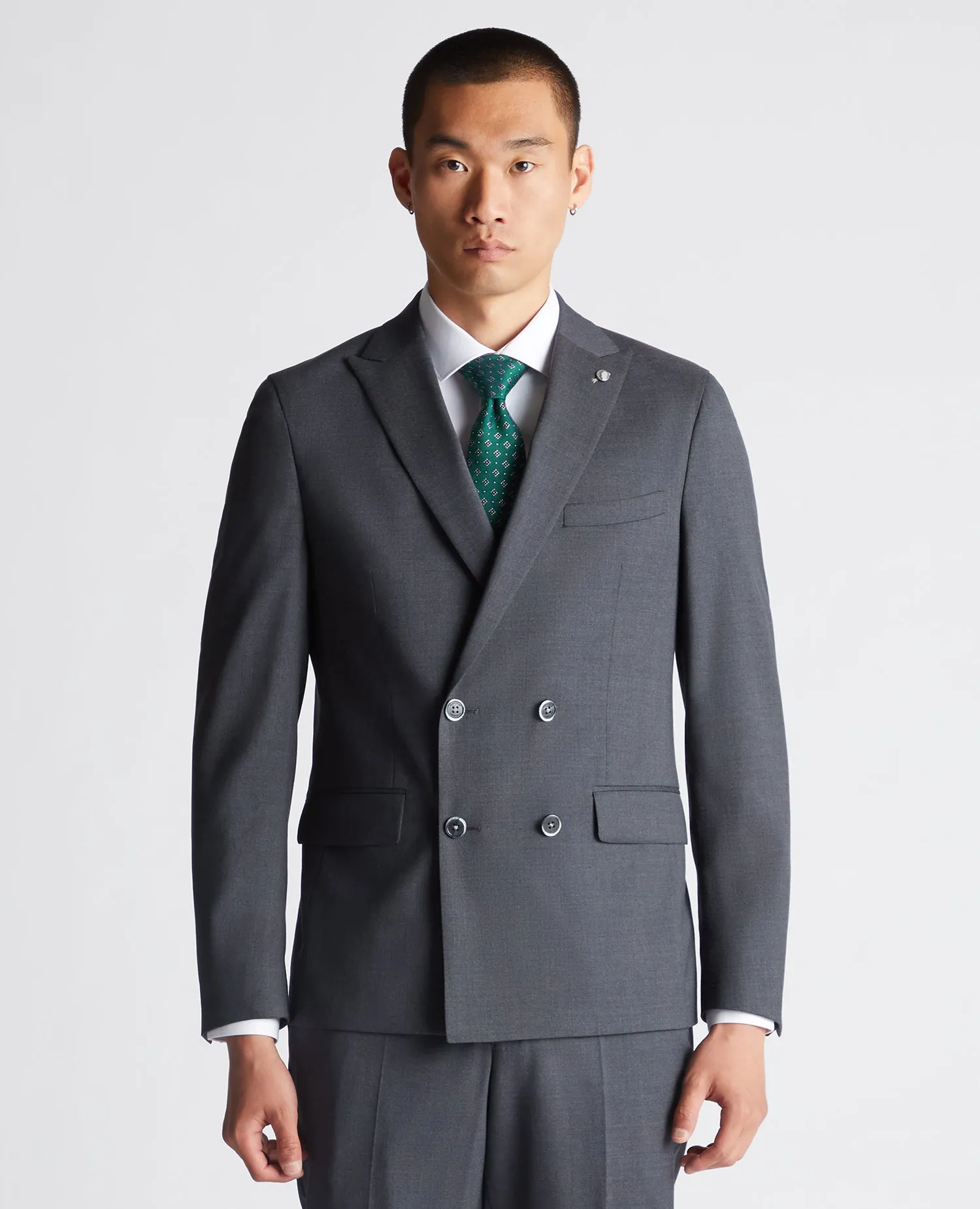 Slim Fit Wool-Rich Mix and Match Suit