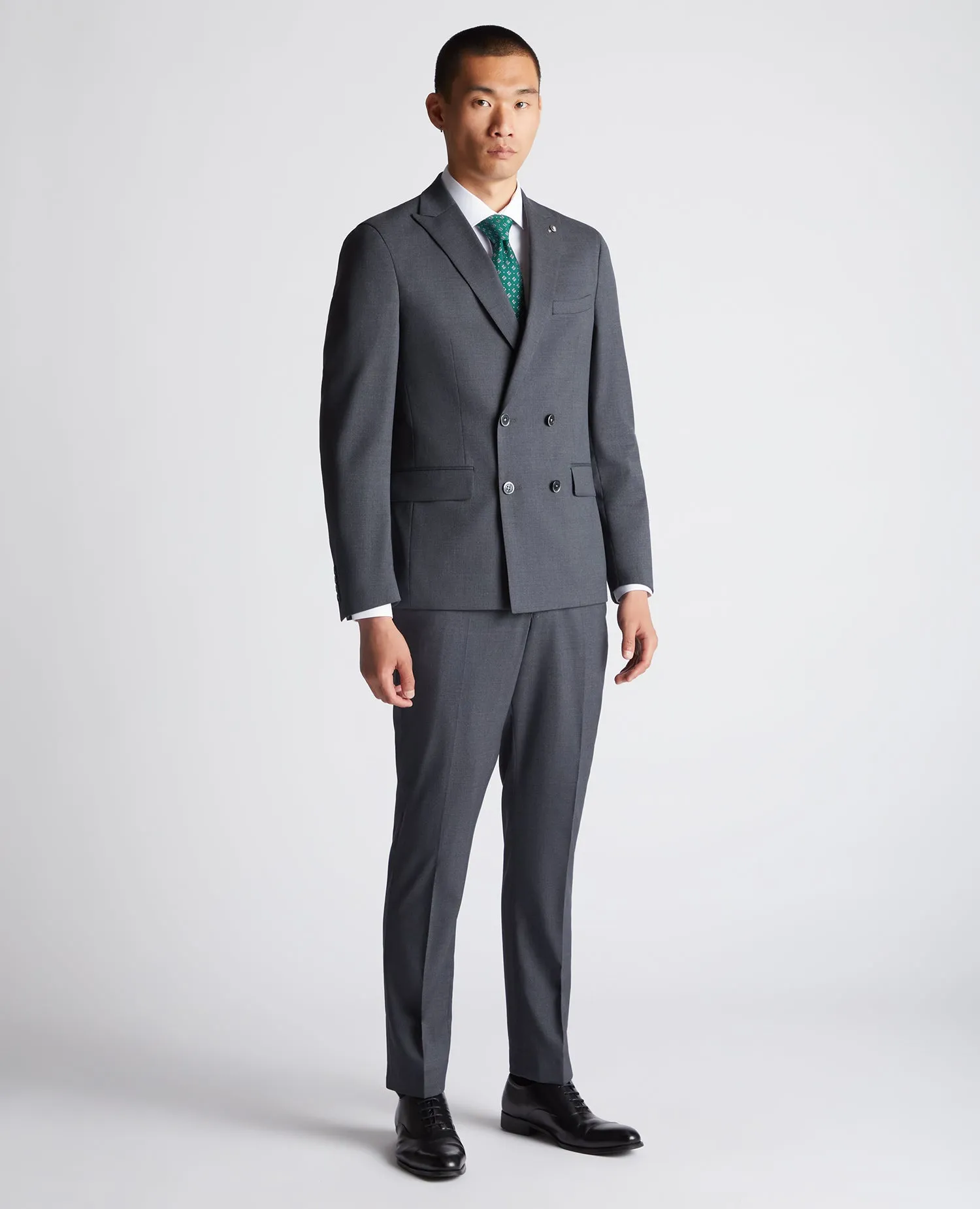 Slim Fit Wool-Rich Mix and Match Suit