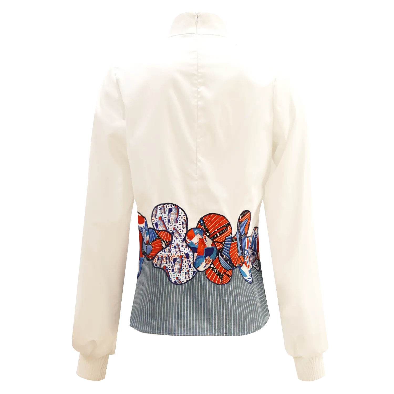 SPARKLE BY KAREN CHAN x  HK Heritage Museum【HK CLASSIC】Cotton Blouse (紅白藍)