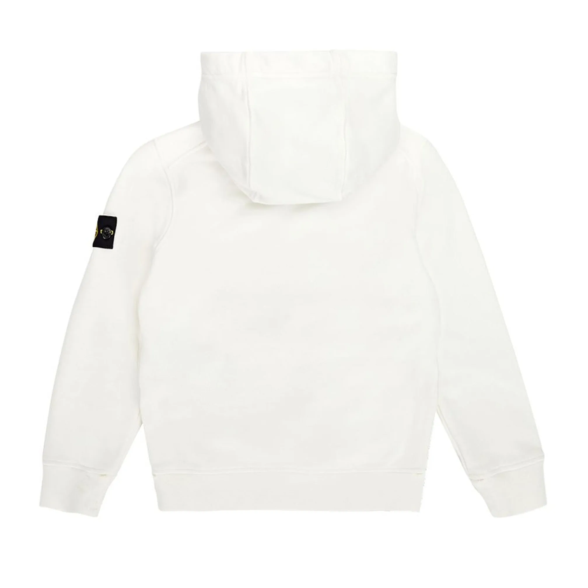 Stone Island White Hoodie