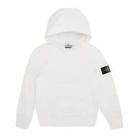 Stone Island White Hoodie