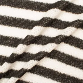 Striped Mohair Wool Knit