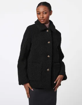 Teddy Vegan Fur Jacket