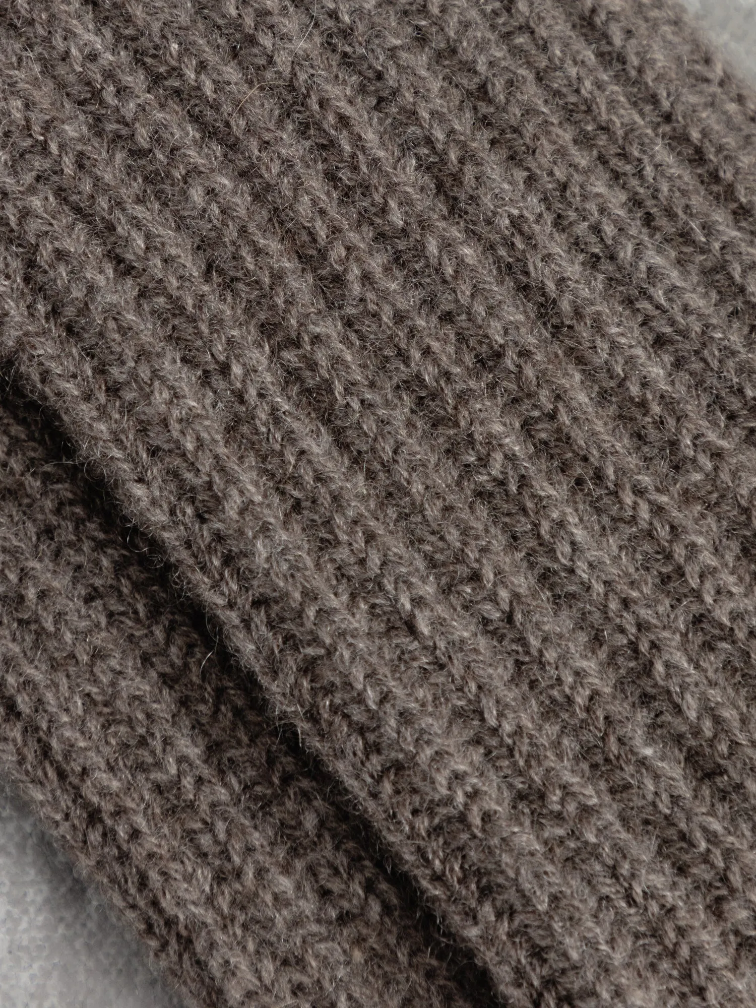 The Cashmere Wrist Warmers - Dark Taupe