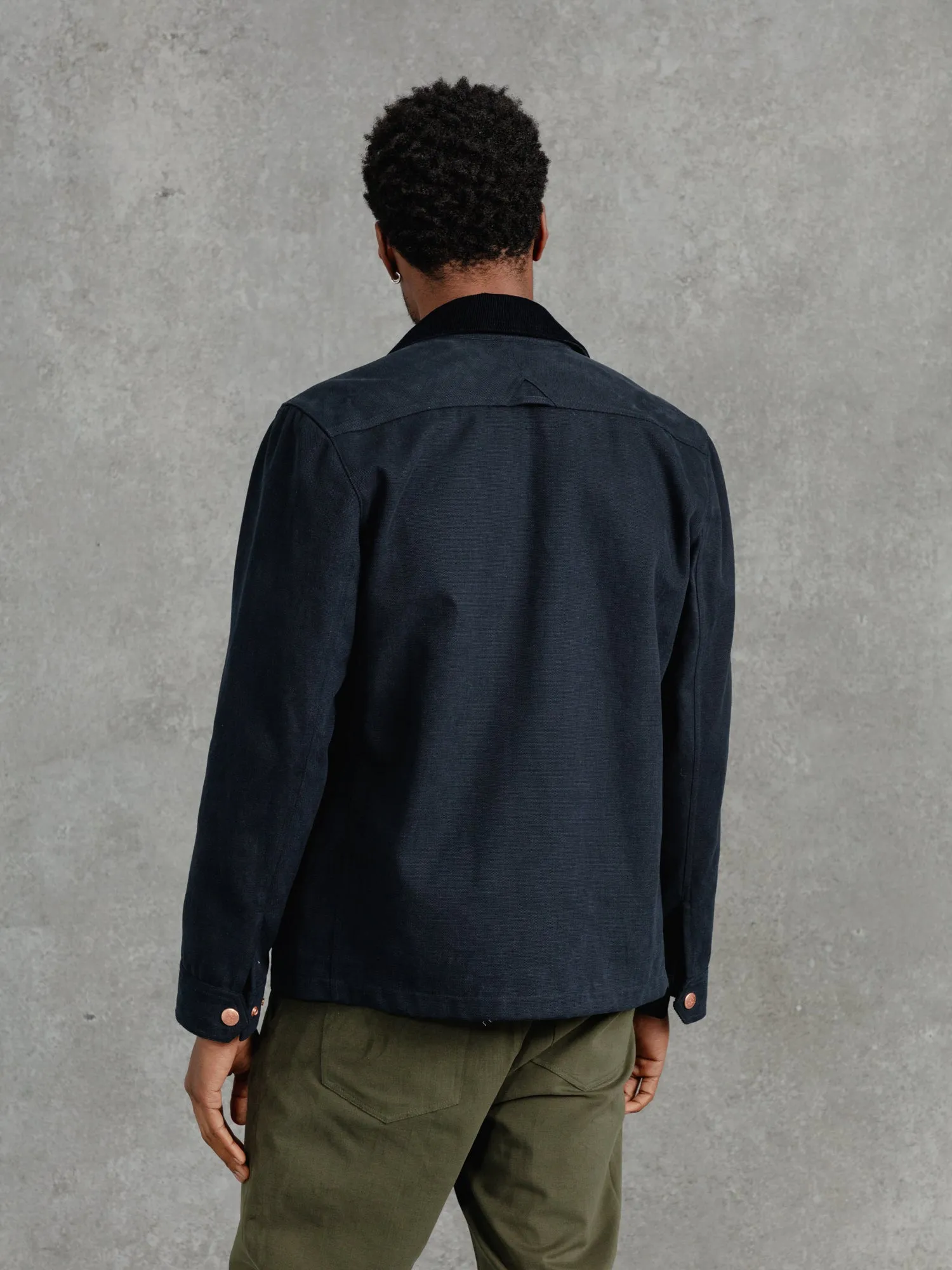 The Panama Coach Jacket - Ink