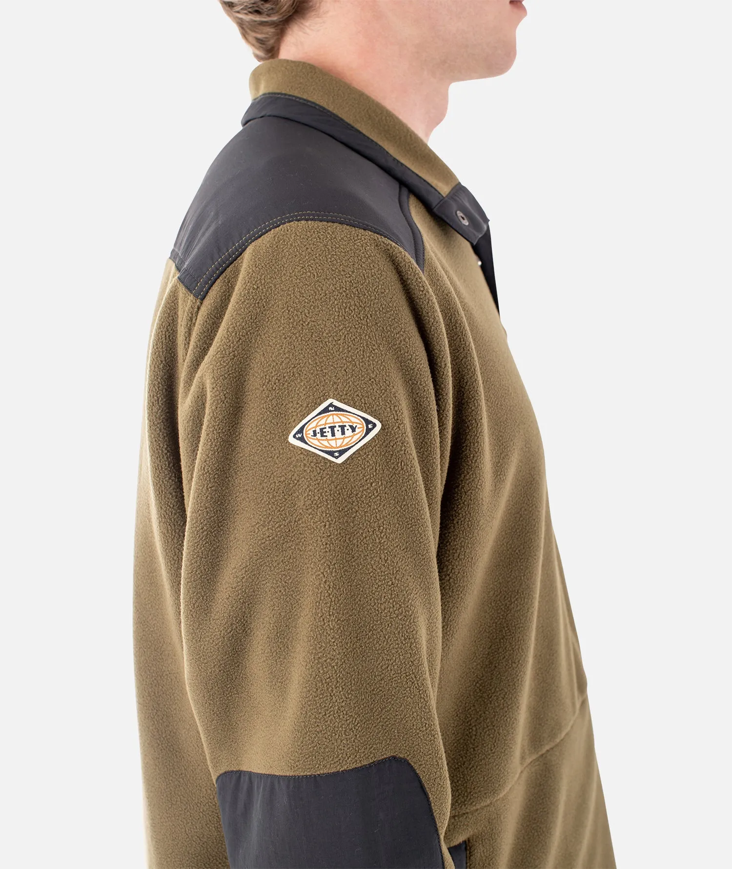 The Pines Fleece Jacket - Olive