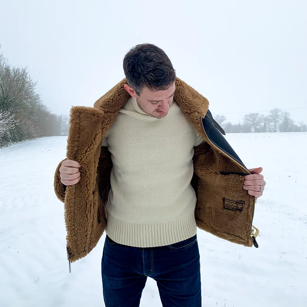 The "Battle of Britain" 1940 RAF Sheepskin Flying Jacket