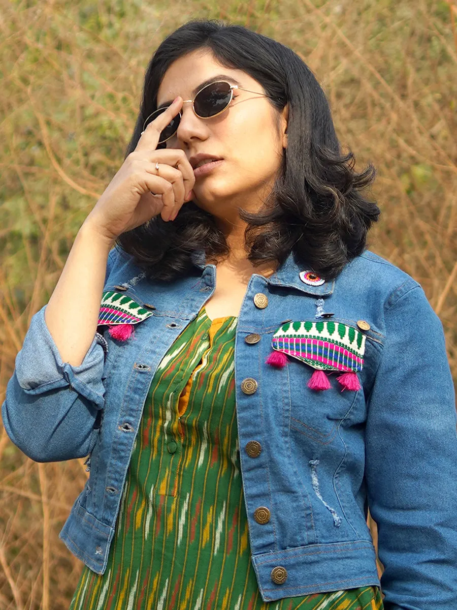 Too Sassy For You Sasswati Denim Jacket (Full Sleeves)